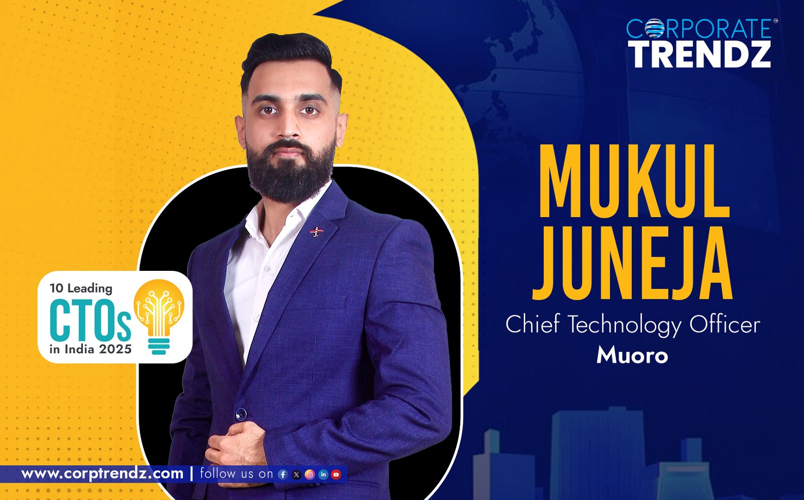 Mukul Juneja10 Leading CTOs in India 2025
