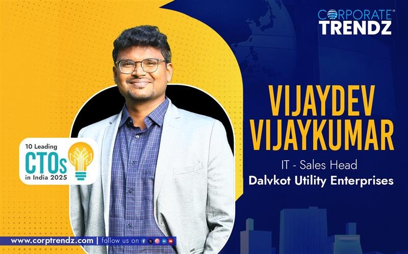 Vijaydev Vijaykumar Top CTO in India 2025 Dalvkot Utility Enterprises