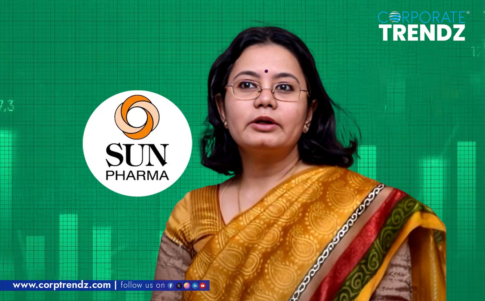 Jayashree Satagopan appointed as new CFO of Sun Pharma, succeeding C.S. Muralidharan.