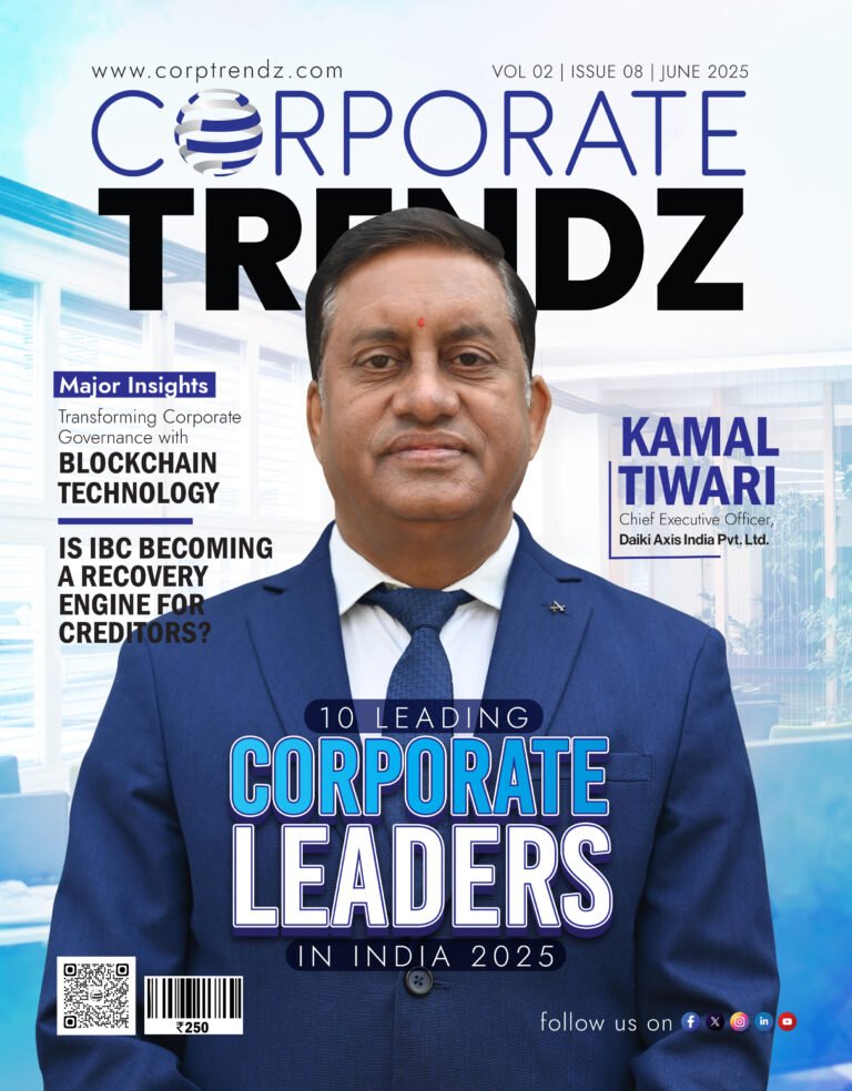 Magazines 27 Cover of 10 Leading Corporate Leaders in India 2025