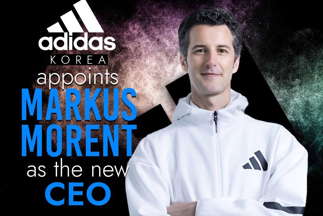 Markus Morent, the newly appointed Managing Director of Adidas Korea, in a professional headshot.