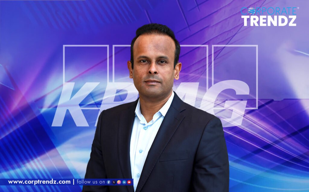 Suruj Dutta, the new Partner in Financial Services Advisory at KPMG Abu Dhabi, in a professional setting, representing expertise in digital finance.