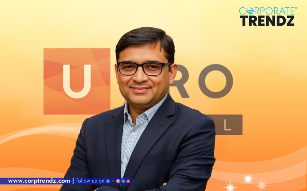 Anuj Pandey, the newly appointed CEO of UGRO Capital, in a professional headshot, signifying leadership and experience.