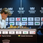 Gukesh Dommaraju Stuns Magnus Carlsen at Norway Chess 2025