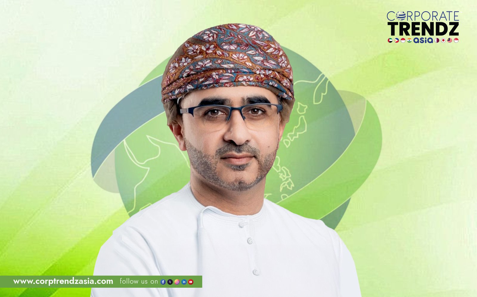 A professional headshot of Hussain Ali, a man in a formal suit, exuding a sense of leadership and experience, representing his new Vice Chairman role at ADFIAP.