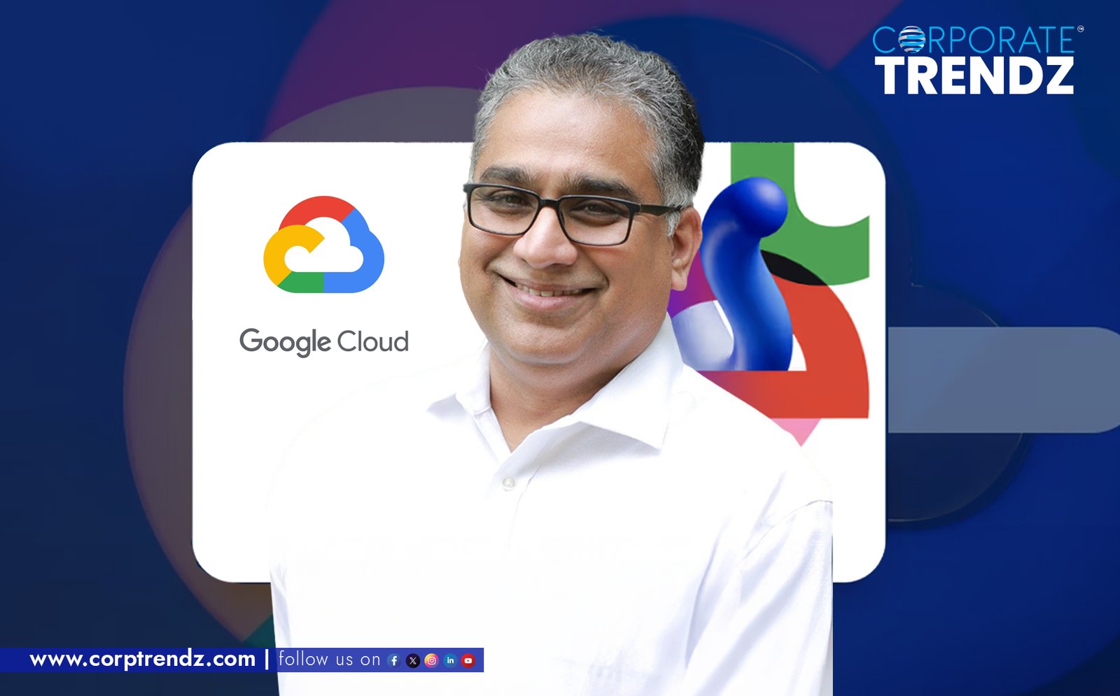 Professional headshot of Sashikumar Sreedharan, a man in business attire, looking confident and approachable, representing his new Managing Director role at Google Cloud India.