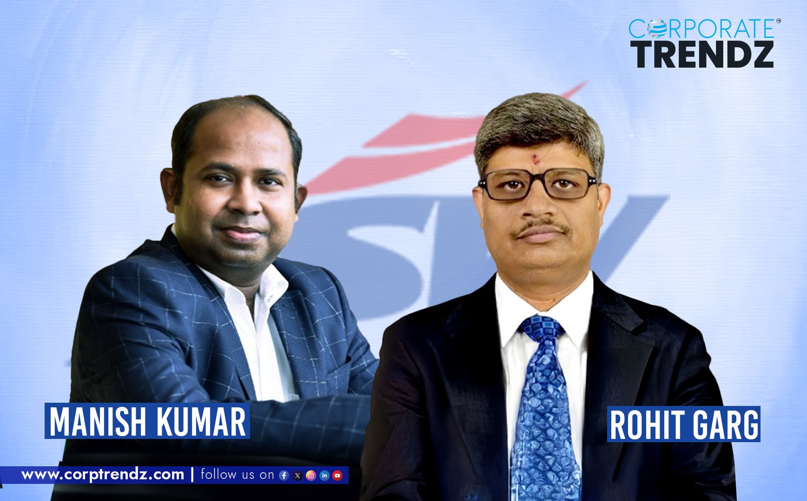 Rohit Garg and Manish Kumar, the newly appointed CFO of JSW Paints and Head of Talent Acquisition at JSW Greentech Ltd., respectively.