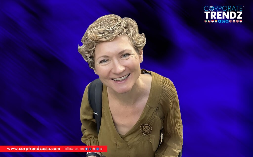 Anthea Guazzelli, GHD's new APAC Marketing and Communications Leader, smiling confidently.