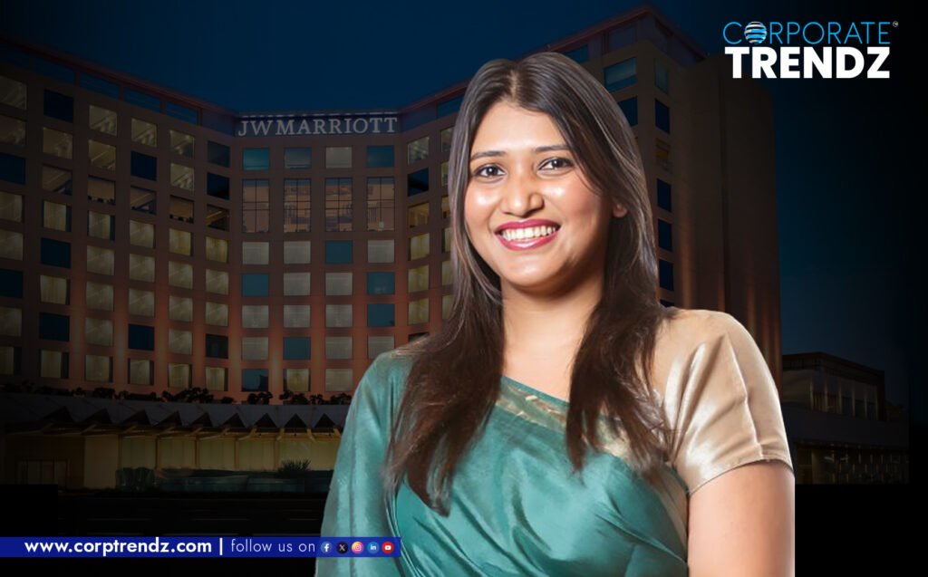 Vallabhi Vaidya, the new Director of Human Resources at JW Marriott Mumbai Sahar, smiling professionally.