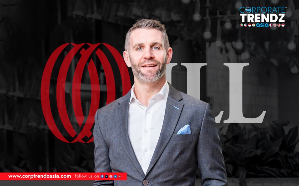 Michael Glancy, the newly appointed Managing Director for South East Asia at JLL, smiling professionally.