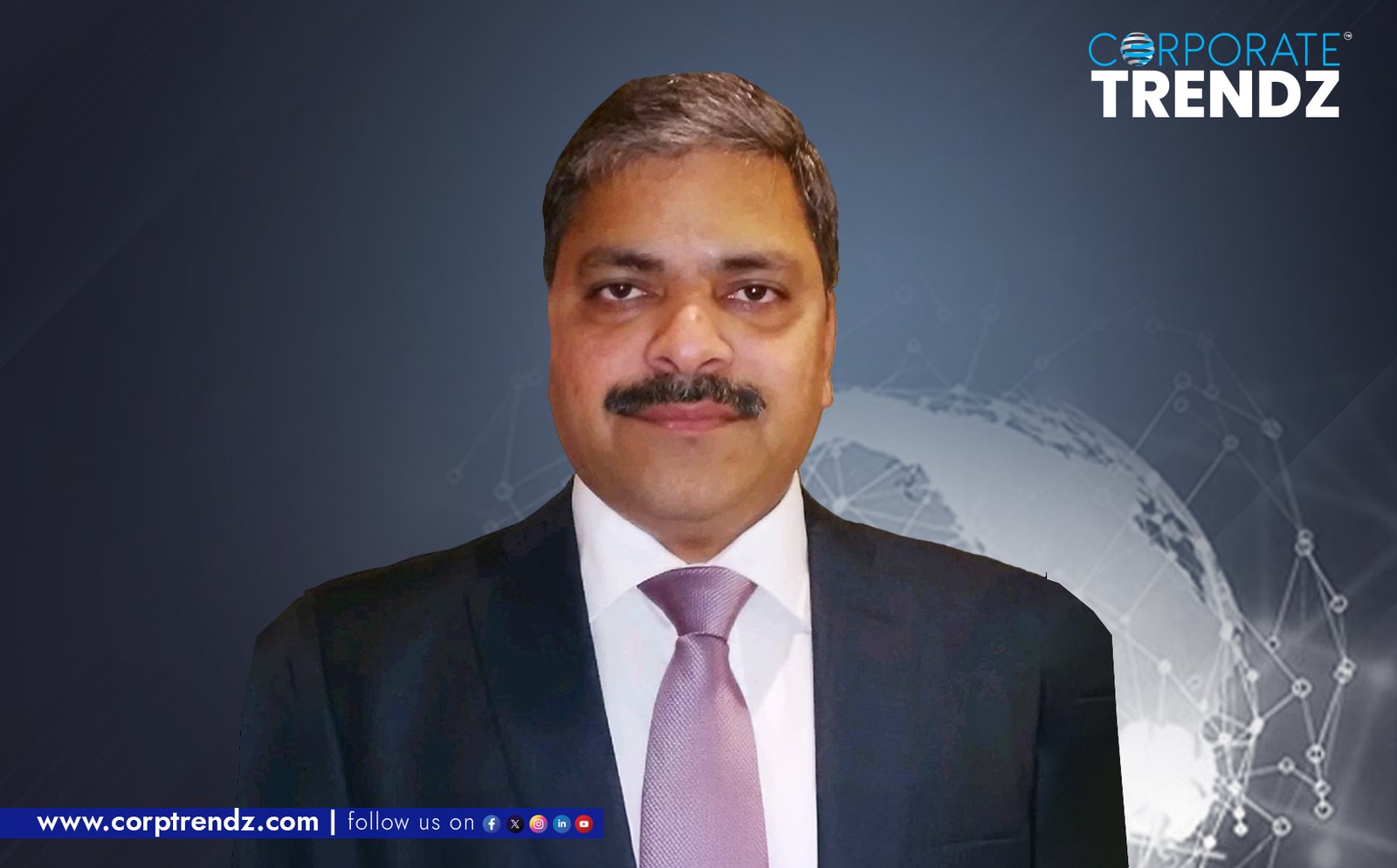 Paras Jain, the newly appointed Senior Vice President of Technology at 63 Moons Technologies Limited, smiling professionally.