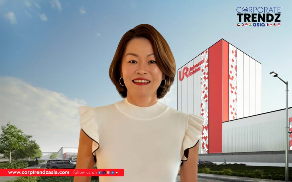 Karen Ong, the newly appointed Chief Marketing Officer at Universal Robina Corporation, smiling professionally.
