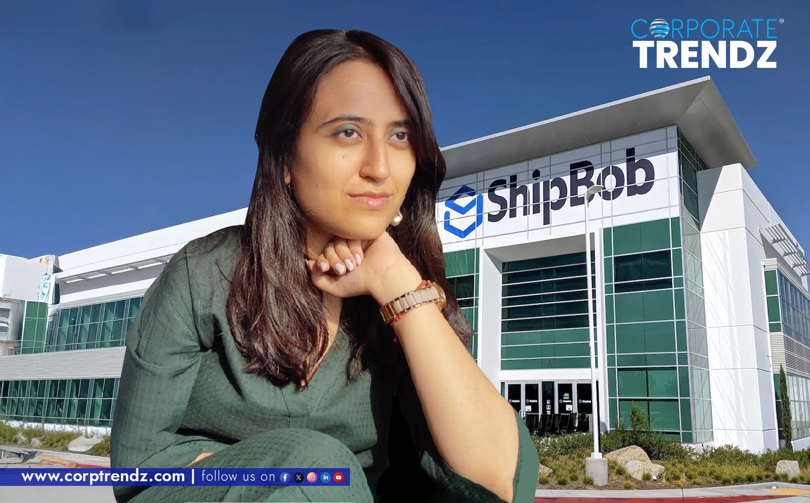 Isha Kukreja, the newly appointed Director of Talent at ShipBob, smiling professionally.