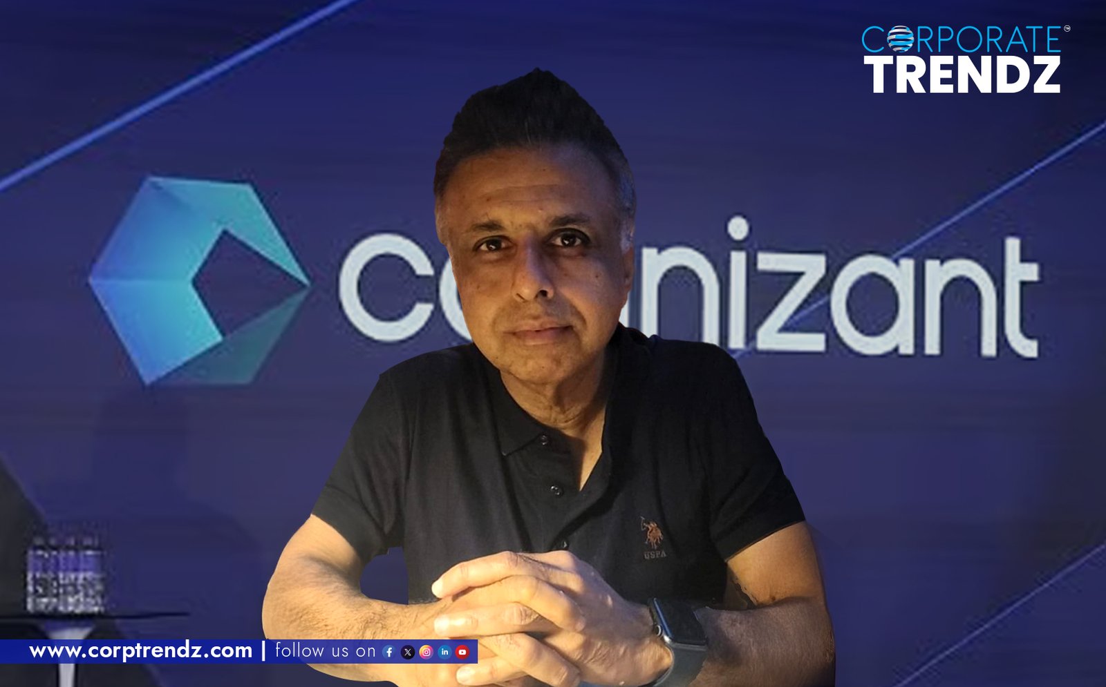 Vipin Nair, the new Vice President of Communications at Cognizant.
