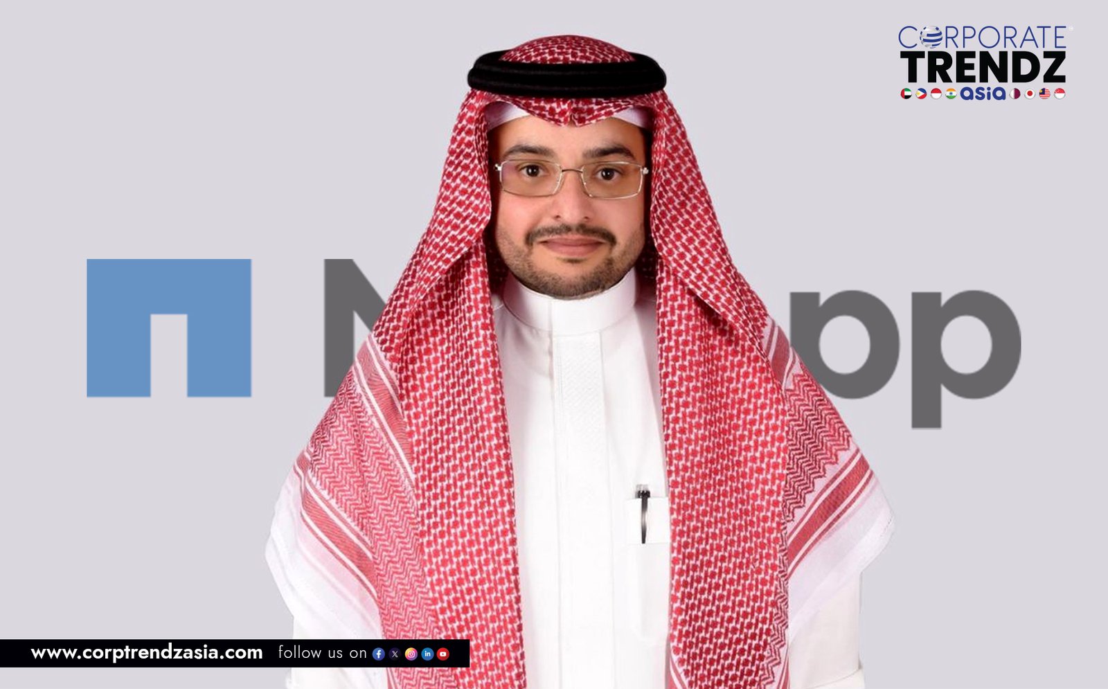 Saeed Alzahrani Appointed as General Manager at NetApp for Saudi Arabia