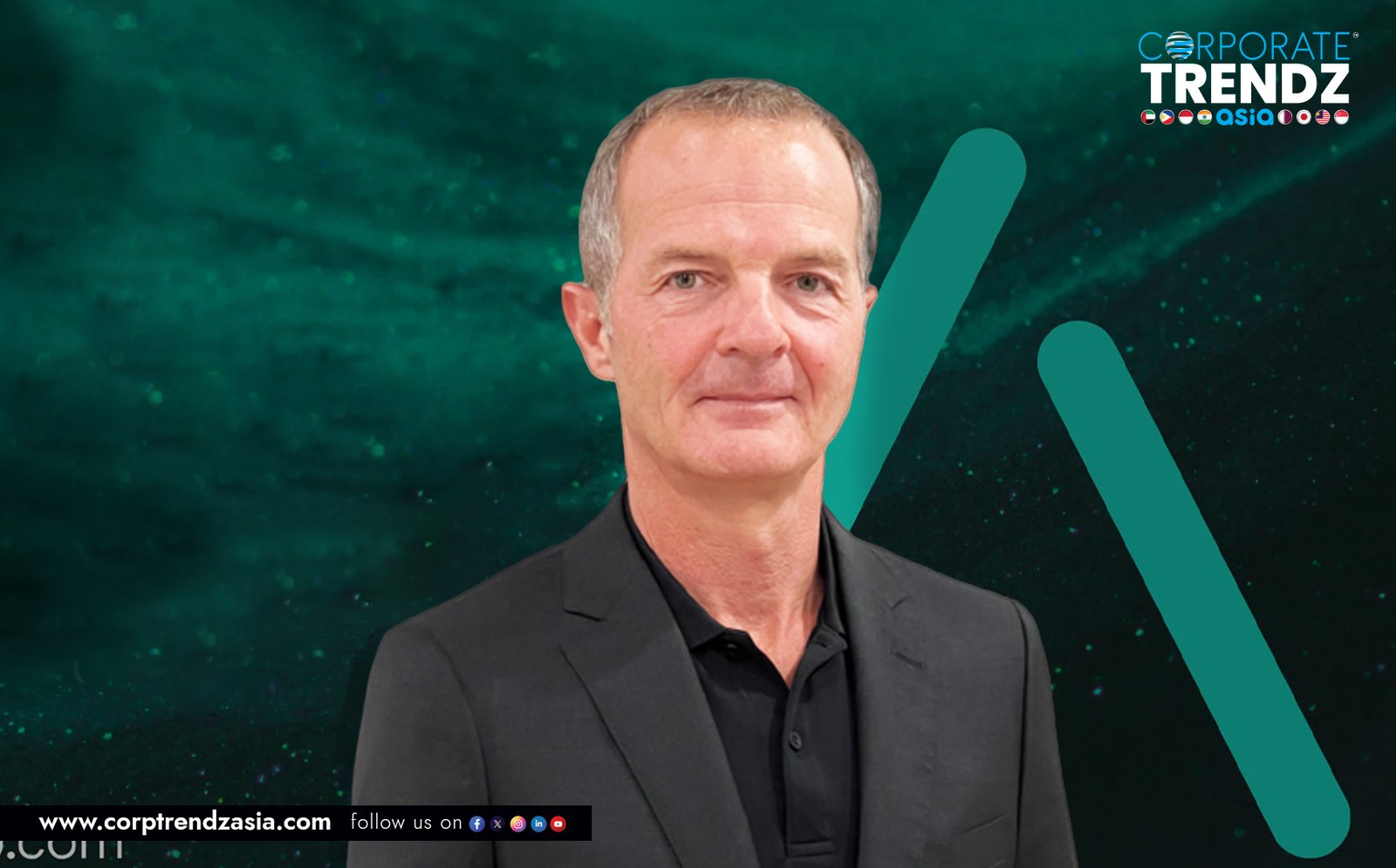 Professional headshot of Michael Benz, the new Head of Hong Kong and APAC for AMINA Bank.