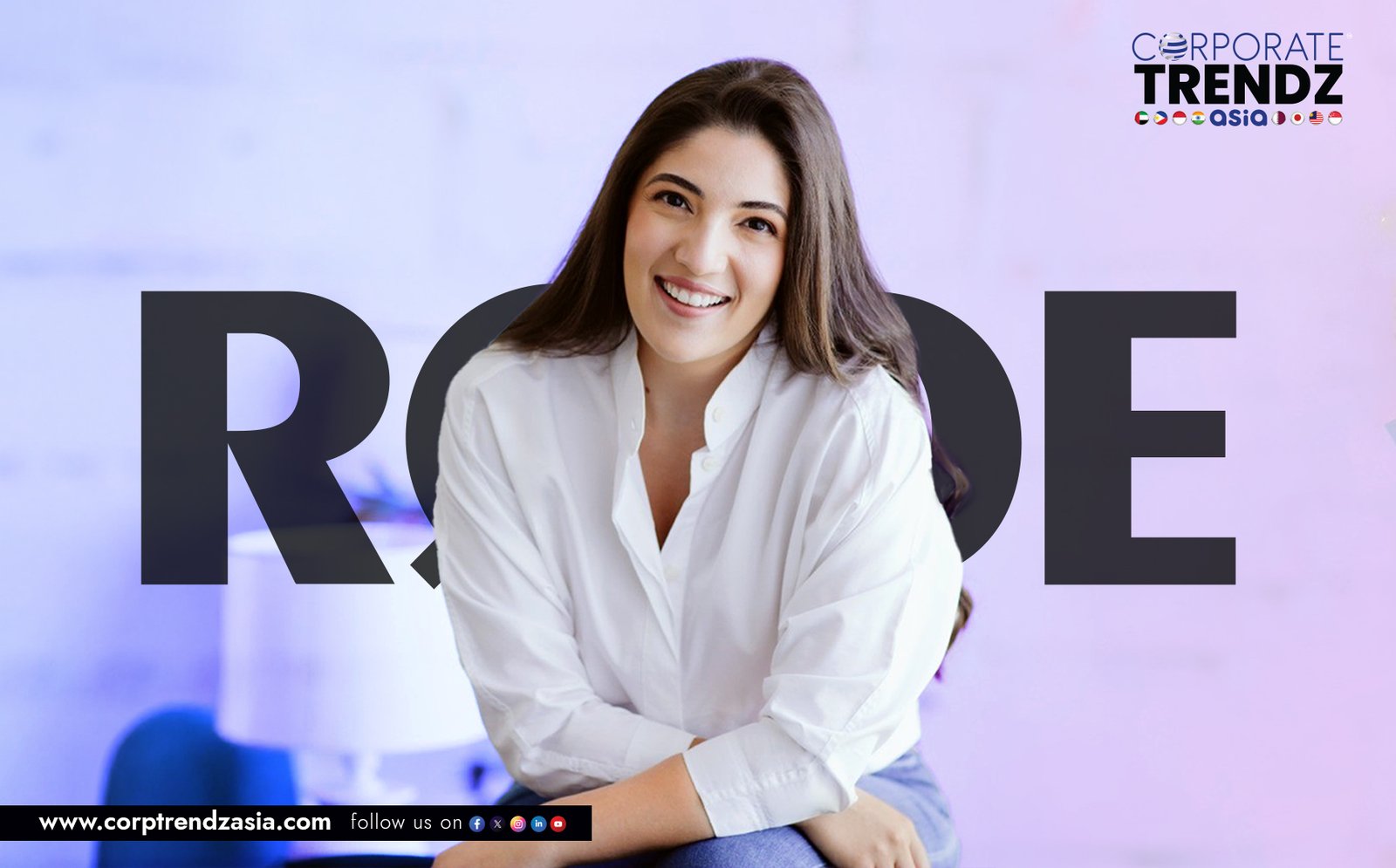 A professional headshot of Lara Sous, the newly appointed Marketing and PR Lead for RØDE in the MENA region.