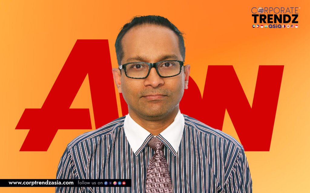 A professional portrait of Murali Raj, the newly appointed Complex Property Claims Advocate and Regional Director - Asia at Aon.