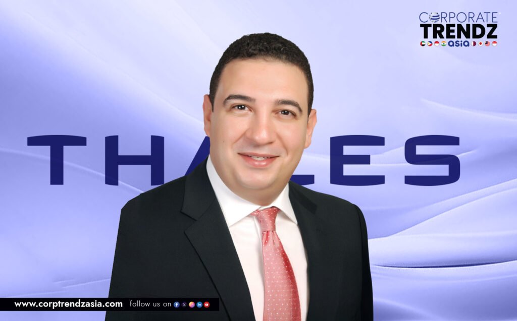 A professional portrait of Yasser Aboismail, the new Regional General Counsel – Director Legal, Commercial/Contracts and Compliance at Thales Arabia.