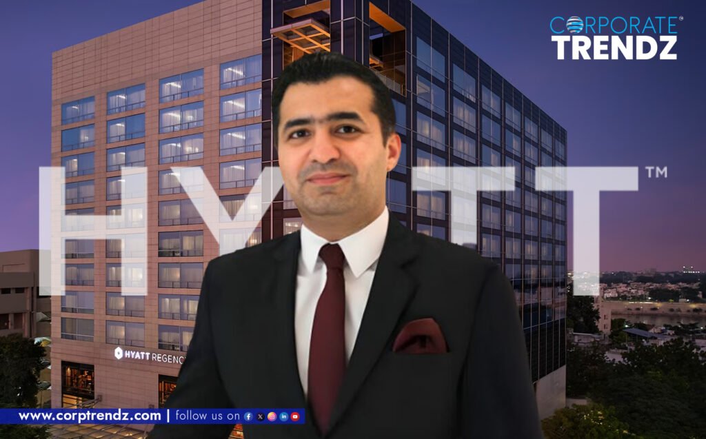 A professional headshot of Gaurav Chandna, the new General Manager at Hyatt Ahmedabad.