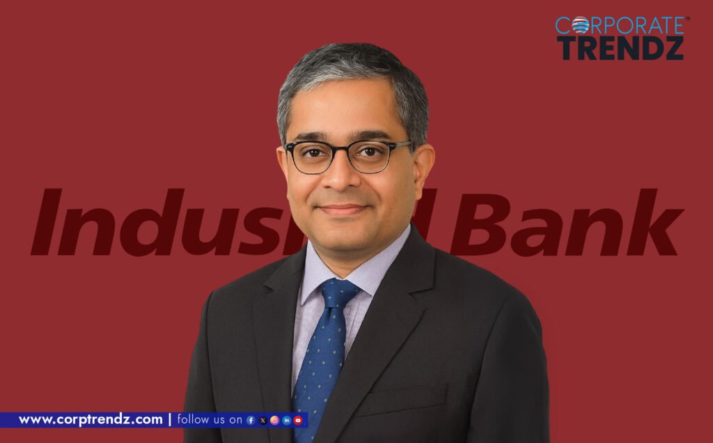 Professional headshot of Rajiv Anand, the new Managing Director and CEO of IndusInd Bank.