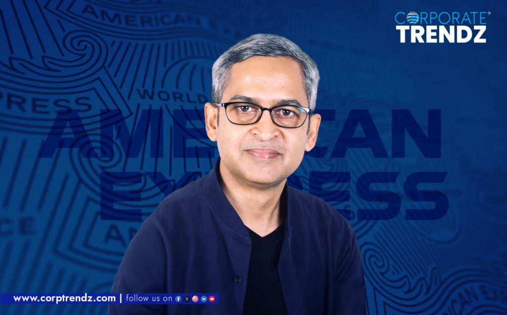 A professional portrait of Bharat Raizada, the new Global Head of Enterprise Cloud at American Express.