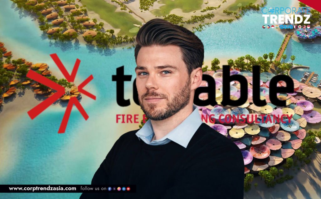 A professional headshot of Sam George Alcock, the newly appointed Chief Executive Officer of Tenable Fire Engineering Consultancy.