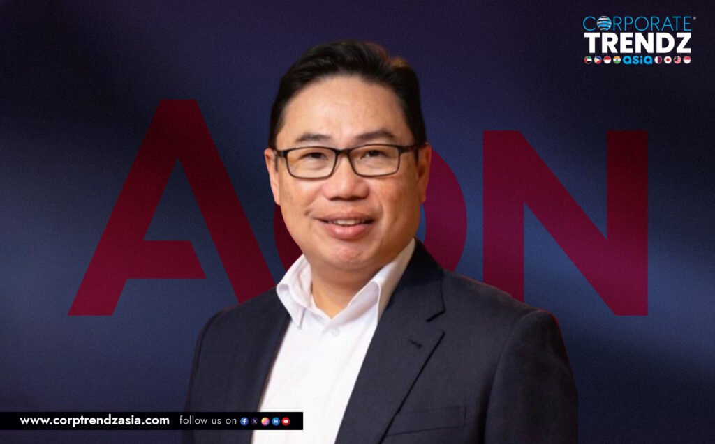 Professional headshot of Richard Tan, Aon's new Chief Commercial Officer for Singapore.