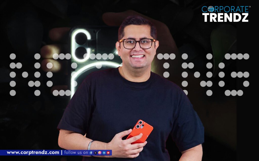 Professional headshot of Himanshu Tandon, the new Vice President of Business for CMF by Nothing.