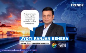 Jyoti Ranjan Behera Named One of India’s 10 Leading Supply Chain Leaders in India 2025