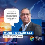 Mudit Kumar Upadhyay: Named One of India’s 10 Leading Supply Chain Leaders in India 2025 By Corporate TrendZ
