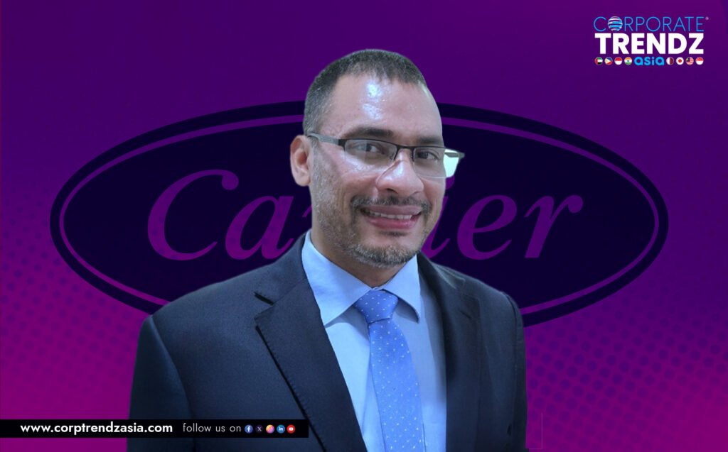A professional headshot of AJ Dabydin, the new Senior Managing Director for Thailand at Carrier HVAC.