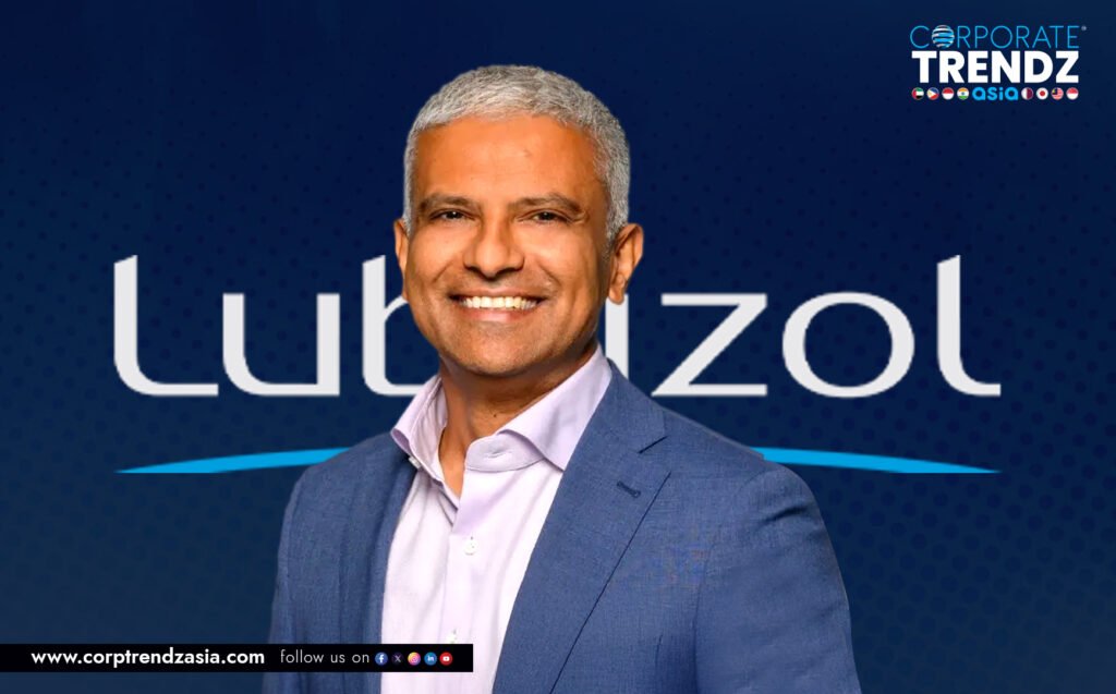 A professional headshot of Abhishek Shrivastava, the new Managing Director for India, Middle East, and Africa at The Lubrizol Corporation.