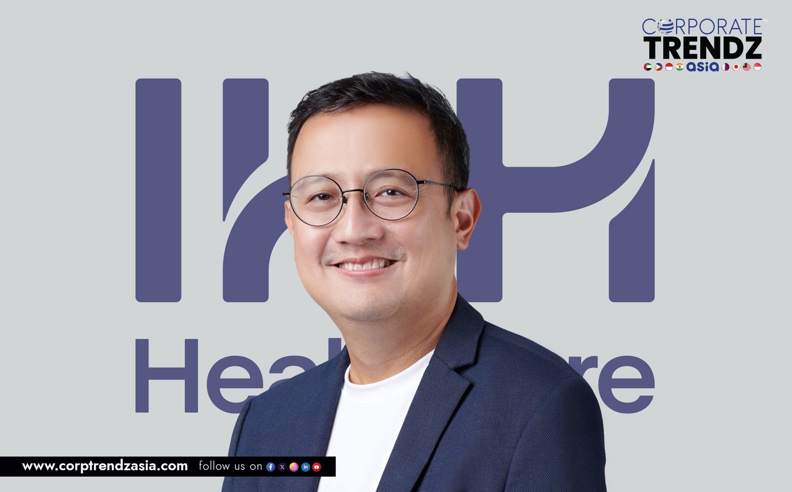 Professional headshot of Quek Sin Kwok, the new Group Chief Business Technology Officer at IHH Healthcare.