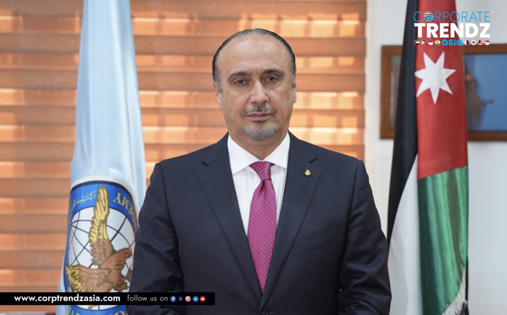 A professional headshot of Mohannad Al-Faqir, the newly appointed Director General of The Royal Jordanian Air Academy (RJAA).

