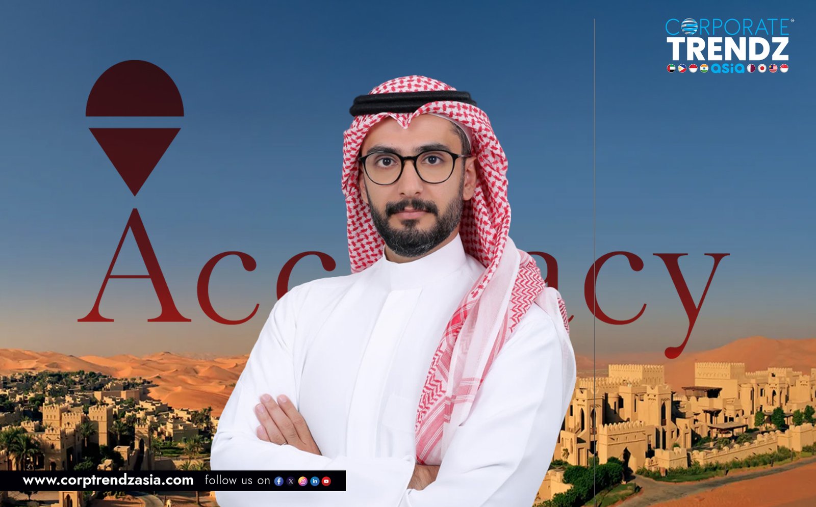 A professional headshot of Sulaiman Alareadh, the newly appointed Director for the Middle East team at Accuracy.