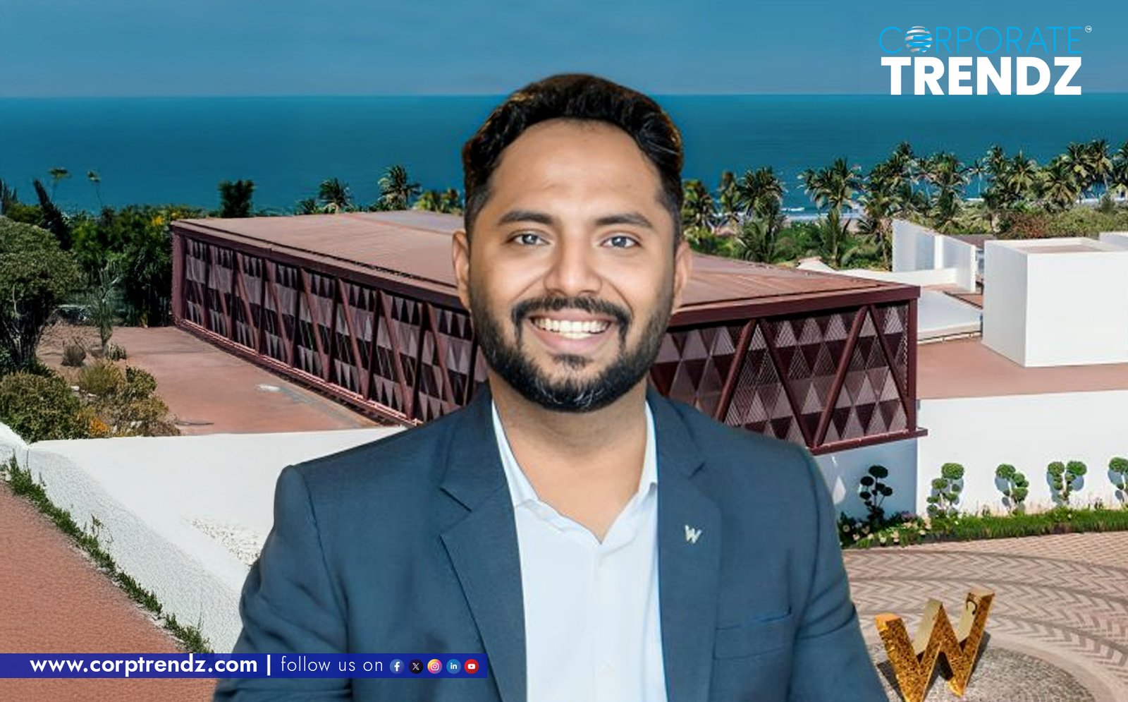 A professional headshot of Anuraag Kadam, the newly appointed Director of Human Resources at W Goa.