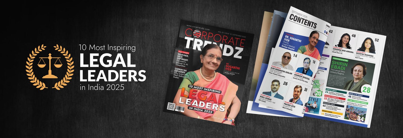 10 Most Inspiring Legal Leaders in India 2025