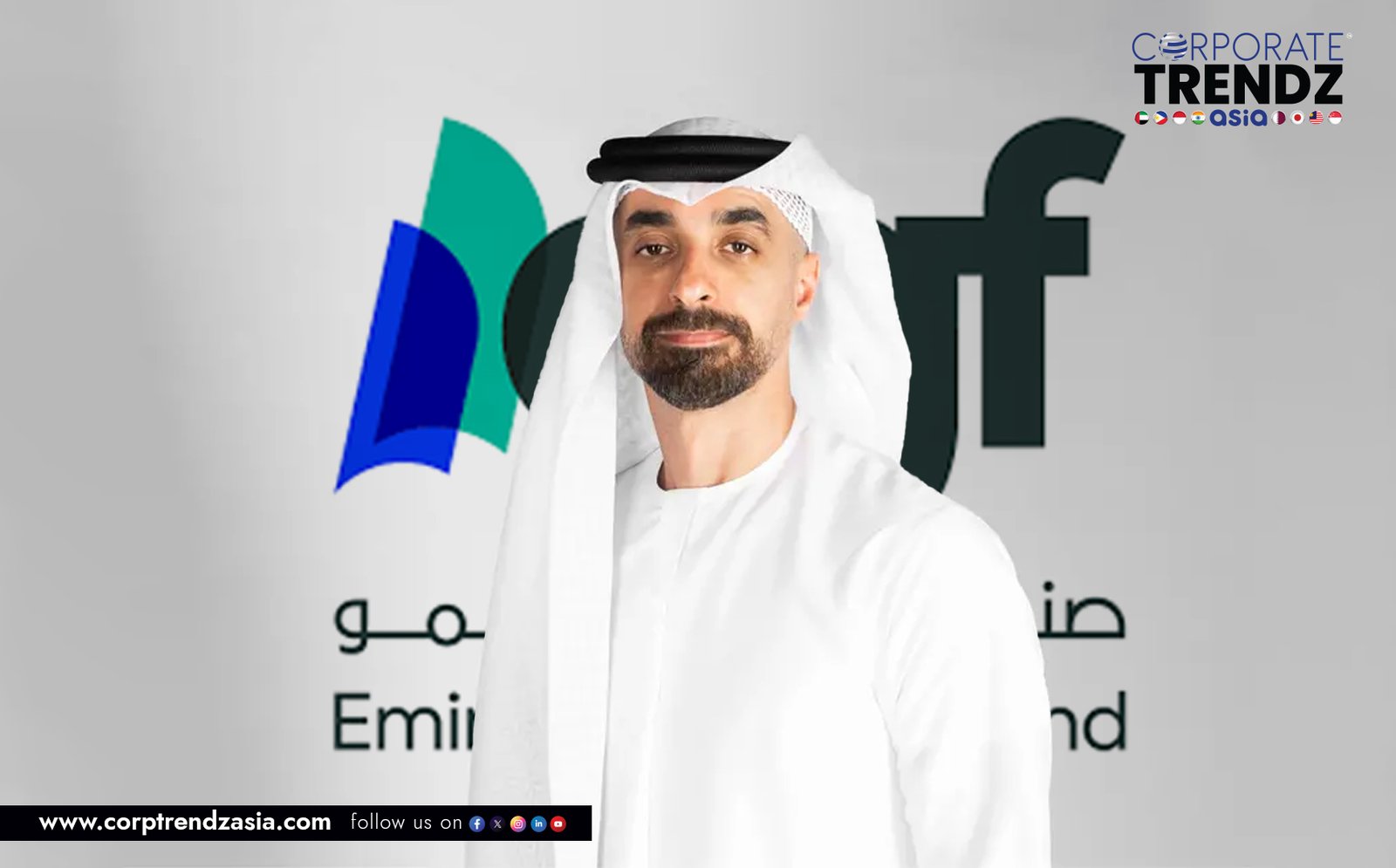 A professional headshot of Khalifa Al Hajeri, the newly appointed Chief Executive Officer of The Emirates Growth Fund (EGF).