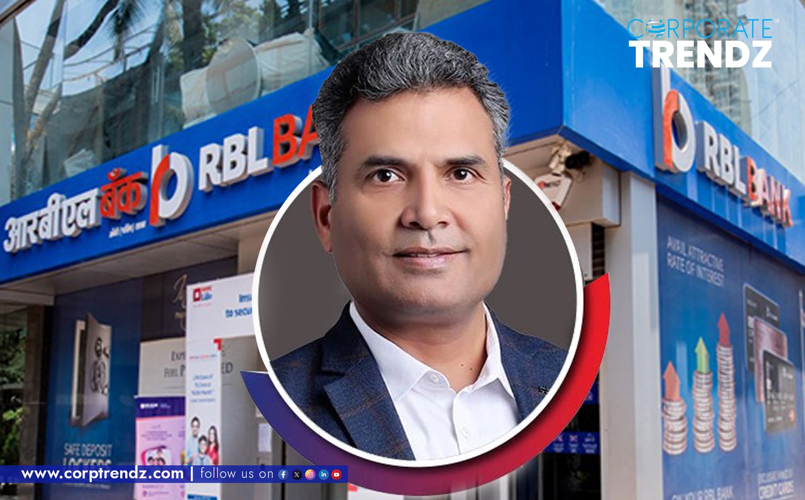 A professional headshot of Jitendra Singh, the newly appointed Zonal Head for Mumbai at RBL Bank.
