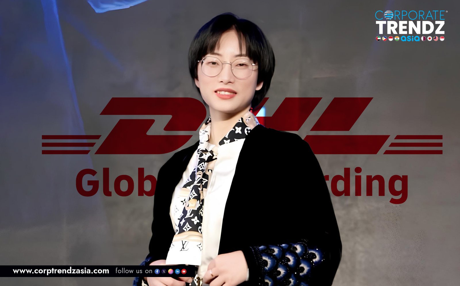 A professional headshot of Cathy Lee, the newly appointed Head of Road Freight, Saudi Arabia at DHL Global Forwarding.