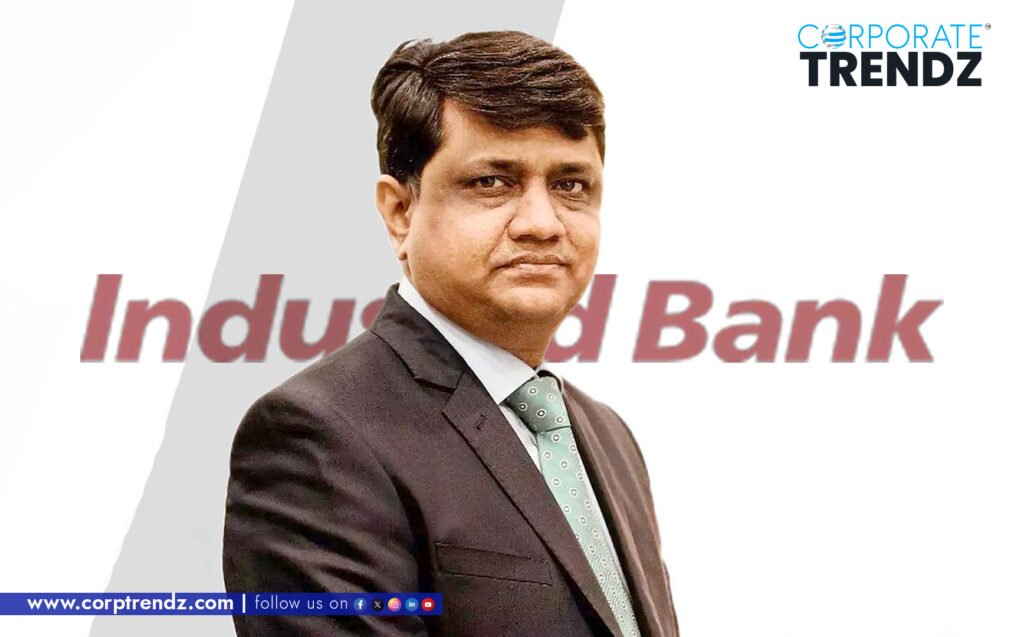 A professional headshot of Pankaj Sharma, the newly appointed Head of Business Transformation at IndusInd Bank.