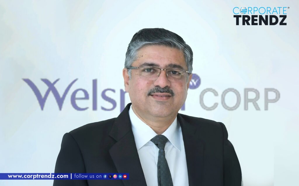 A professional headshot of Rakesh Mehta, the newly appointed Chief Human Resource Officer at Welspun Corp Limited.

