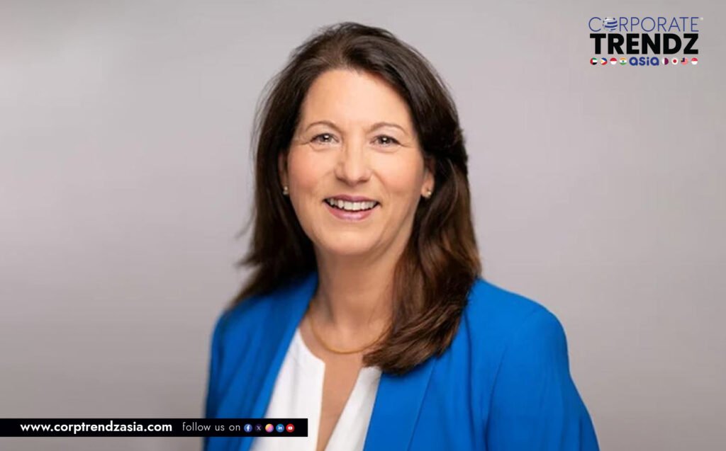 A professional headshot of Lesley Cripps, the newly appointed Regional Sales Manager Cargo - EUR at Oman Air.