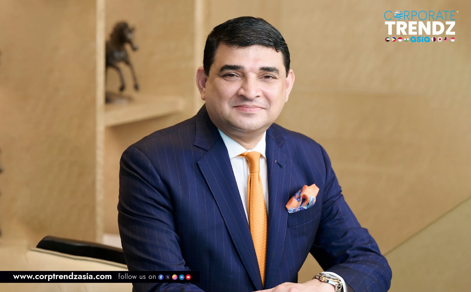 A professional headshot of Manish Nambiar, the newly appointed Senior Vice President of Operations – Middle East, Africa & Asia Pacific at Kempinski Hotels.