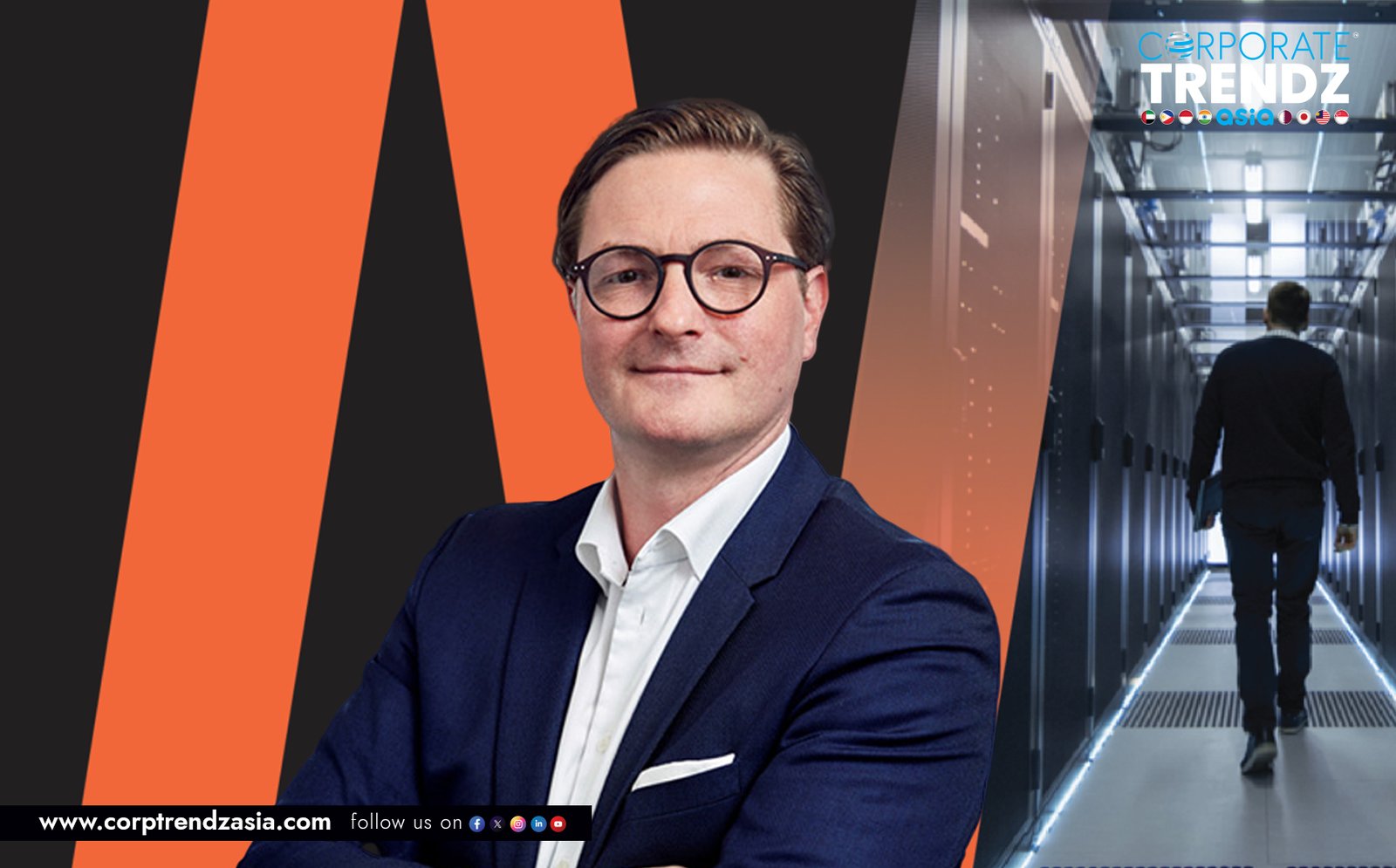 A professional headshot of Paul Ryan, the newly appointed President for the EMEA region at Vertiv.