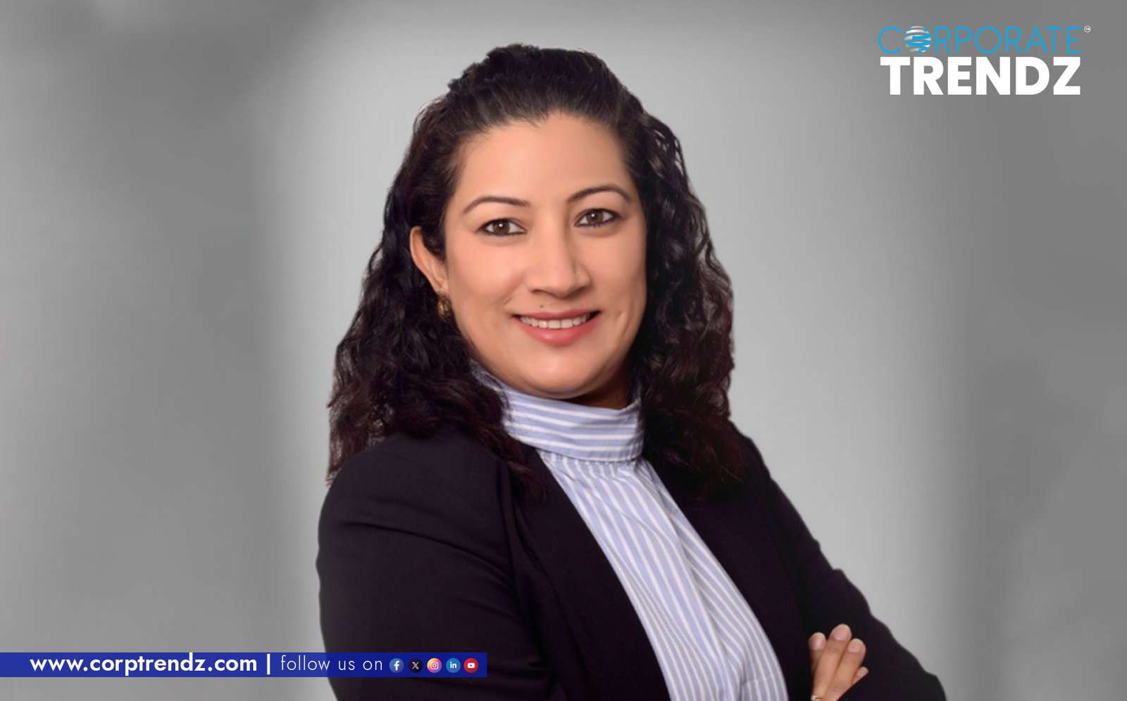 A professional headshot of Lata Pande, the newly appointed General Manager of Holiday Inn Express Gurugram Sector 50.