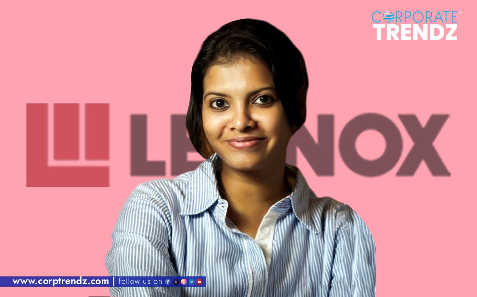 A professional headshot of Madhurya Hariharan, the new Director – People and Talent Leader at Lennox India Technology Centre.