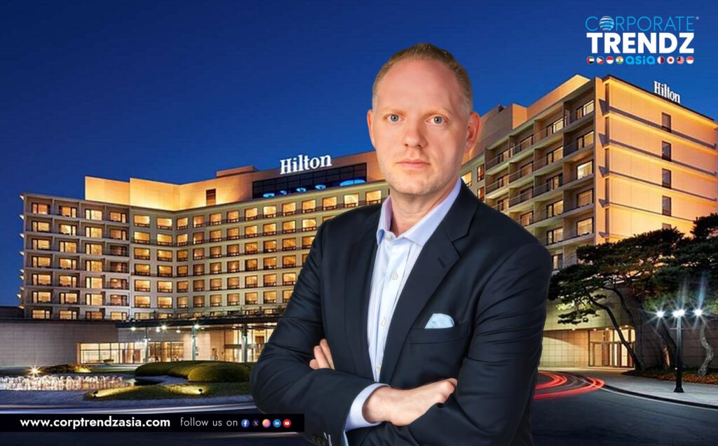 A professional headshot of Tal Shefer, the newly appointed Senior Vice President of Brand Management, Asia Pacific at Hilton.