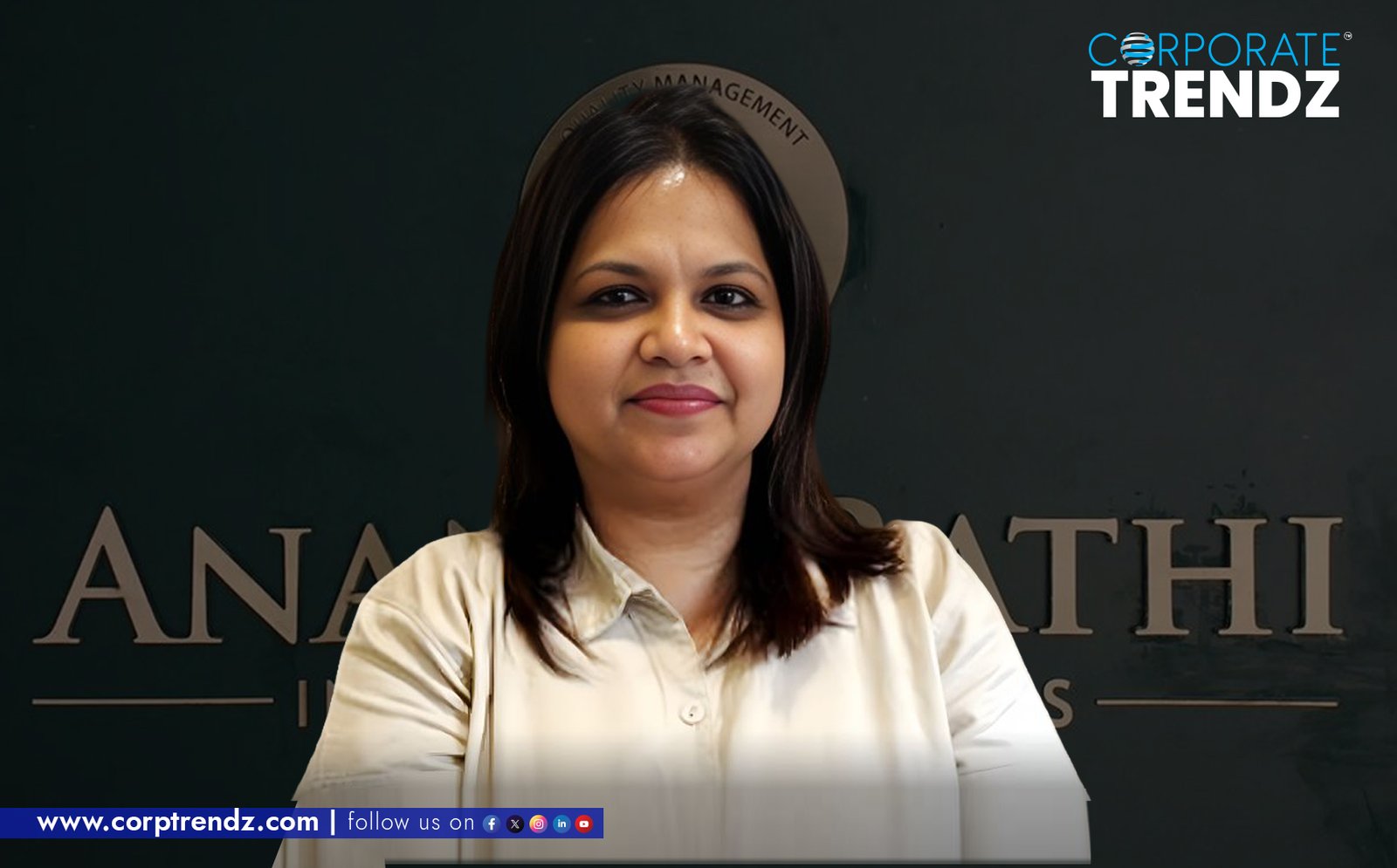 A professional headshot of Prachee Kamat, the newly appointed Vice President – Legal & Compliance at Anand Rathi Insurance Brokers Ltd.